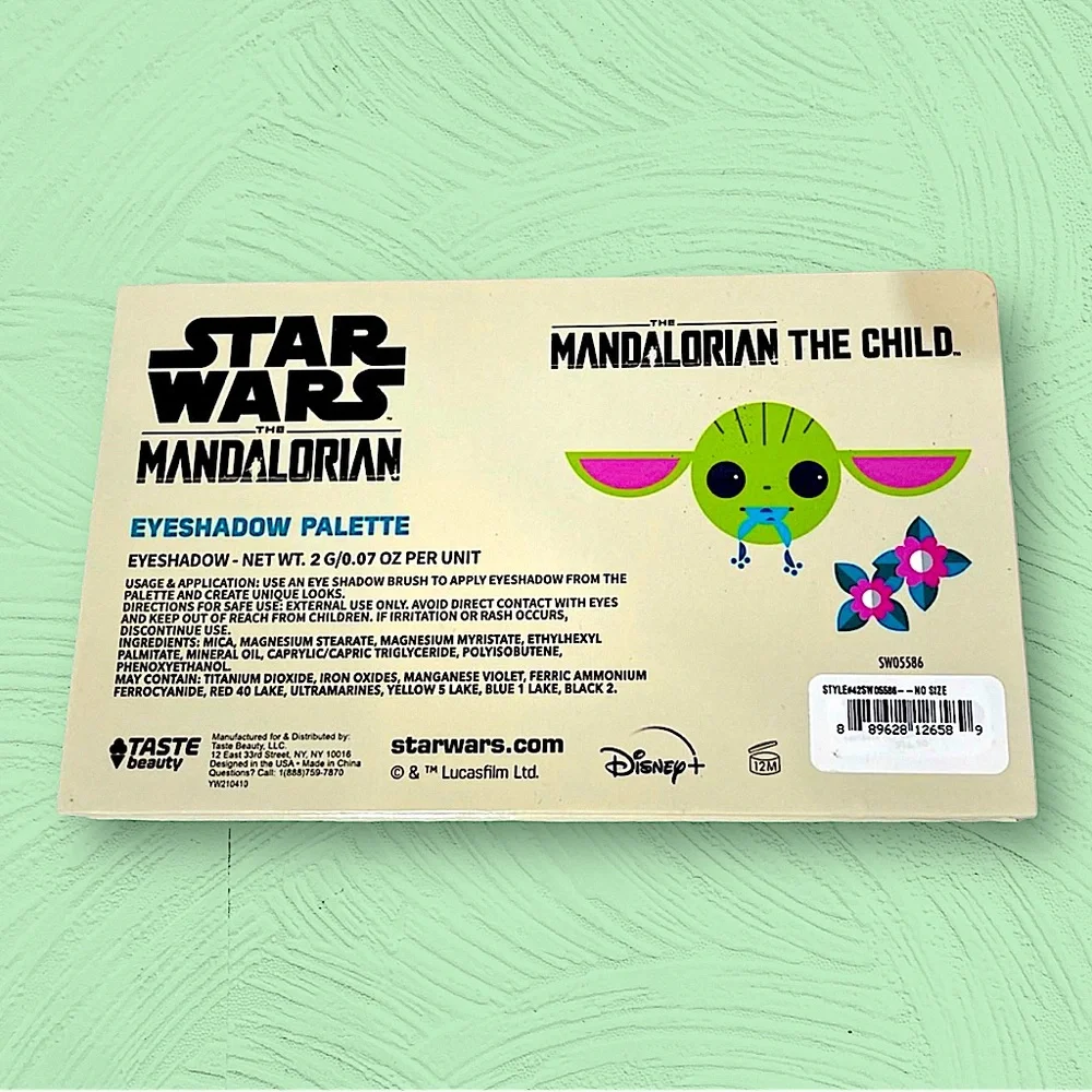 Taste Beauty - Star Wars - The Mandalorian - The Child - Eyeshadow Palette